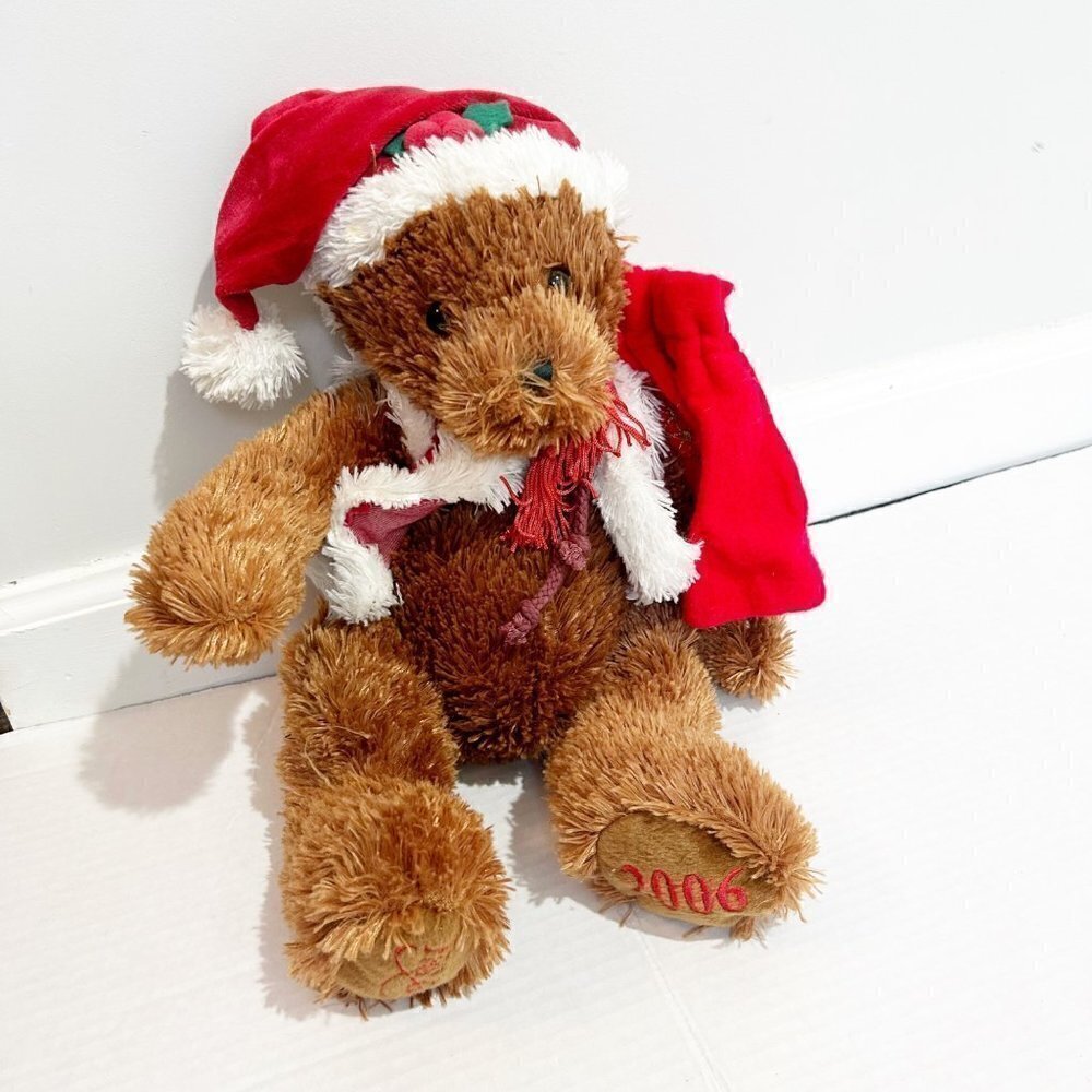 🌷 sale* Frango Christmas Bear 2006 Santa Macy’s The Bon Marche Collectible